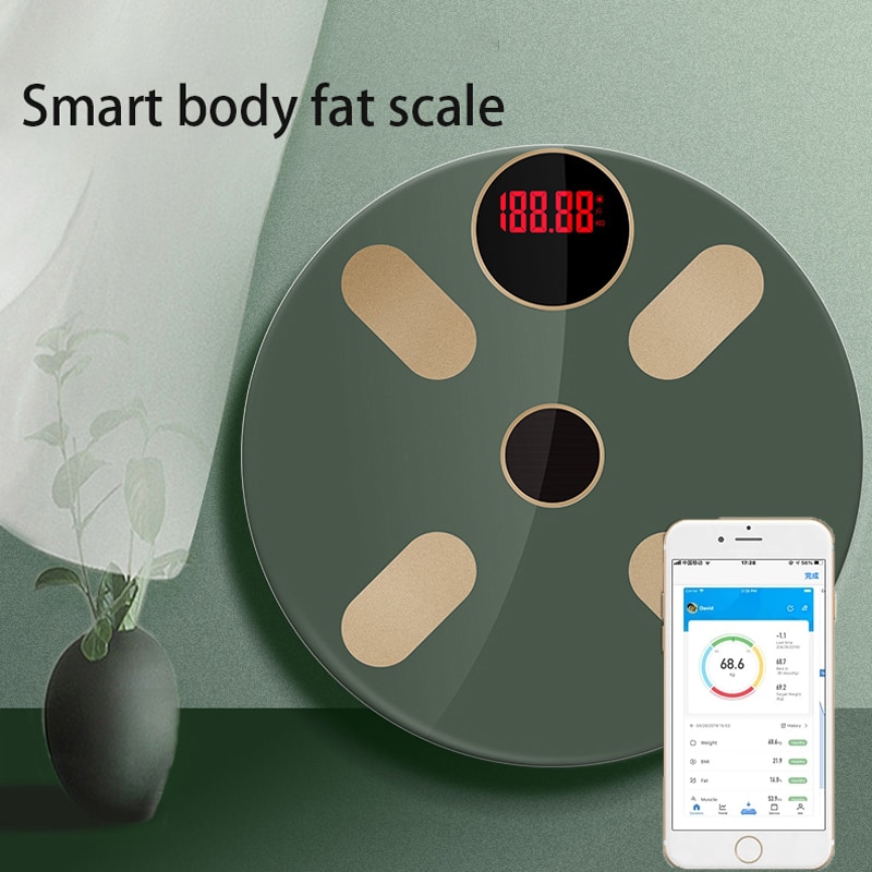 Body Fat Scale Bluetooth BMI Body Scales Smart Wireless Digital